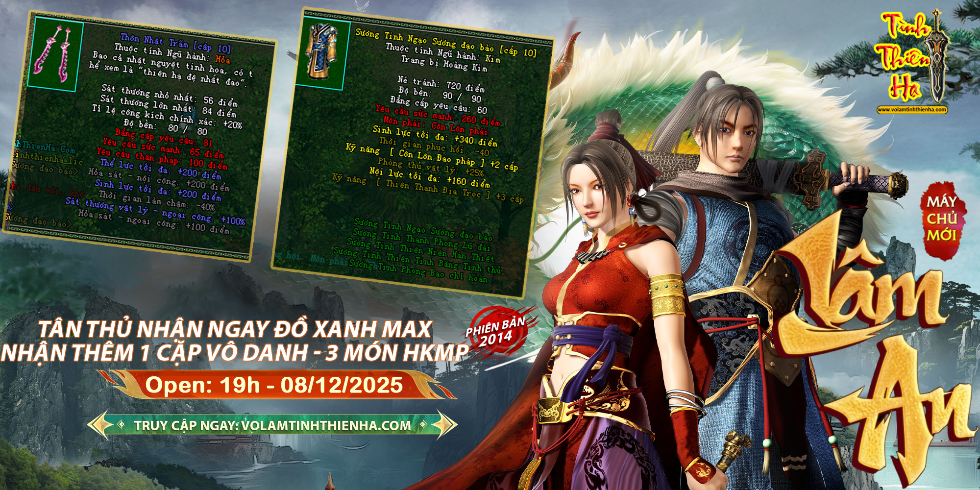 Đua TOP máy chủ mới